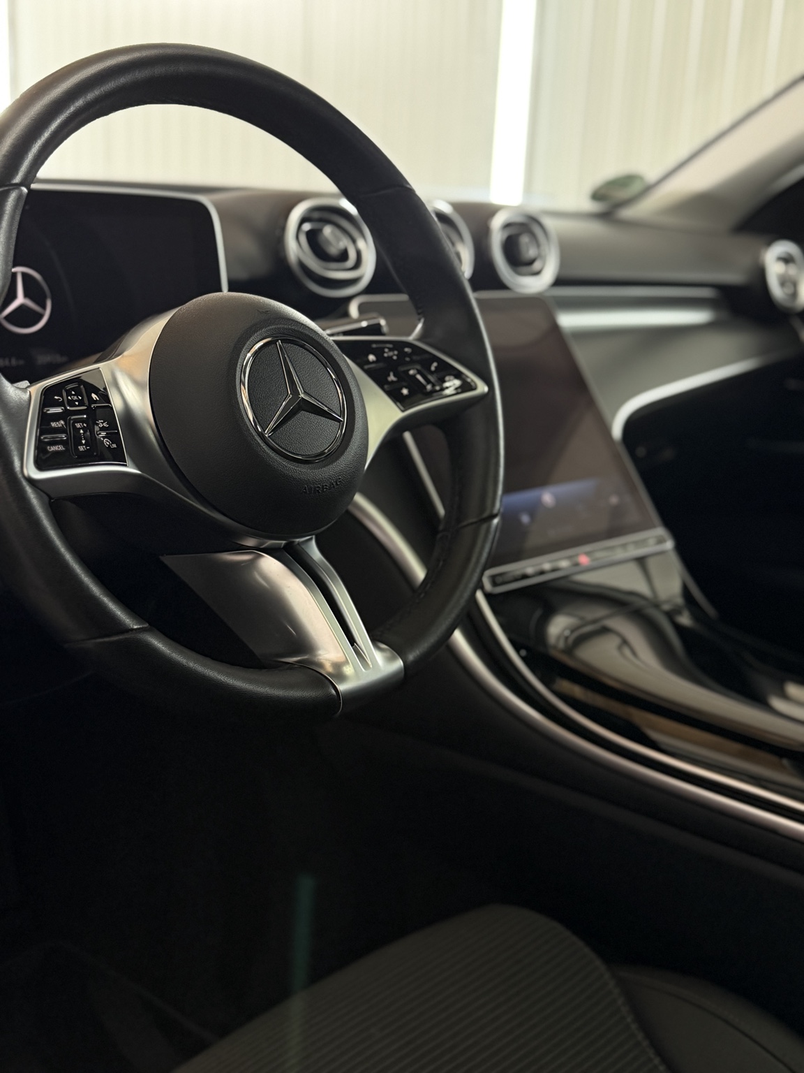 Interieur detailing Mercedes